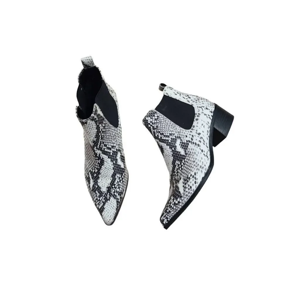 Blondo Emelia Bootie Boot Women's Size 8.5 M US Multicolor Waterproof Ankle Snak